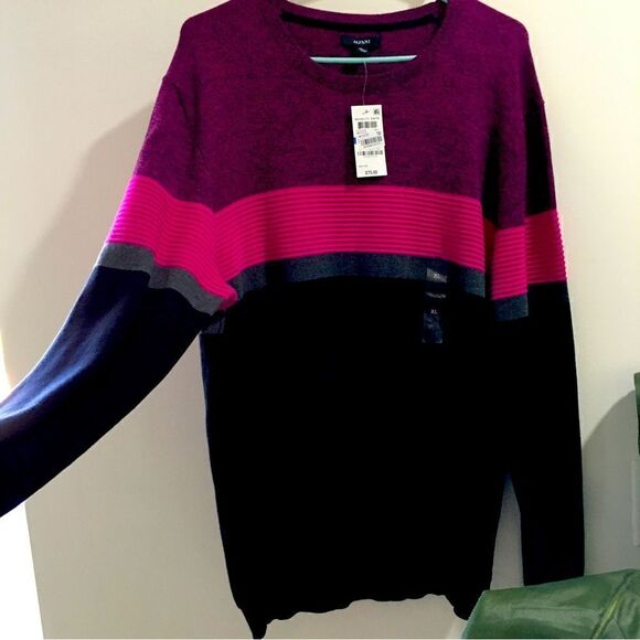 ALFANI LITE WEIGHT TEXTURED SWEATER - Picture 2 of 8